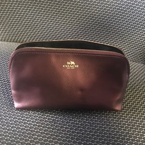 Coach makeup bag